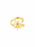 Anillo Estrella Alenza dorado baño oro 18K Alenza