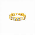 Anillo Infinito Statement con Baño de Oro 18K.