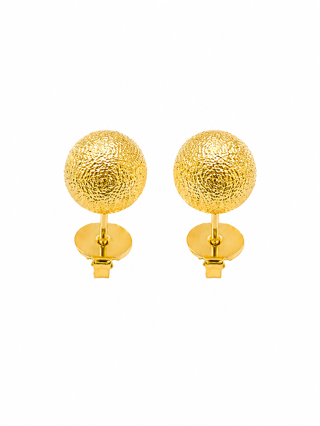 Aros Sofia L con Baño de Oro 18K