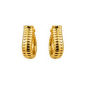 Aros Helix con Baño de Oro 18K.