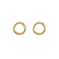 Aros Mariana con Baño de Oro 18K.