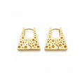 Aros Golden Prism con Baño de Oro 18K.