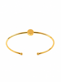 Brazalete Dorado Soft Radiance con Baño de Oro 18K Alenza dorado amarillo baño oro 18K