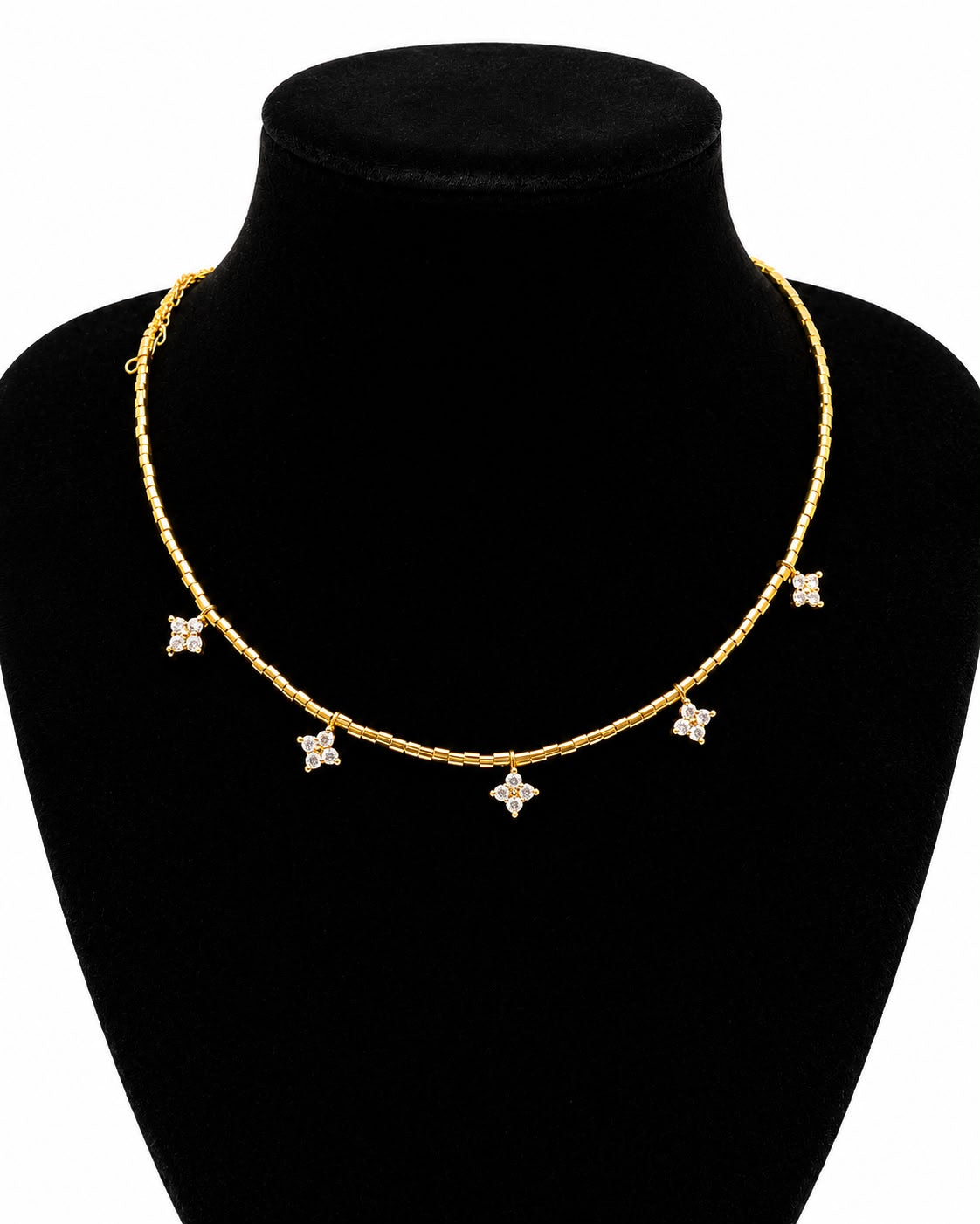 Collar Stellar Glow con Baño de Oro 18K