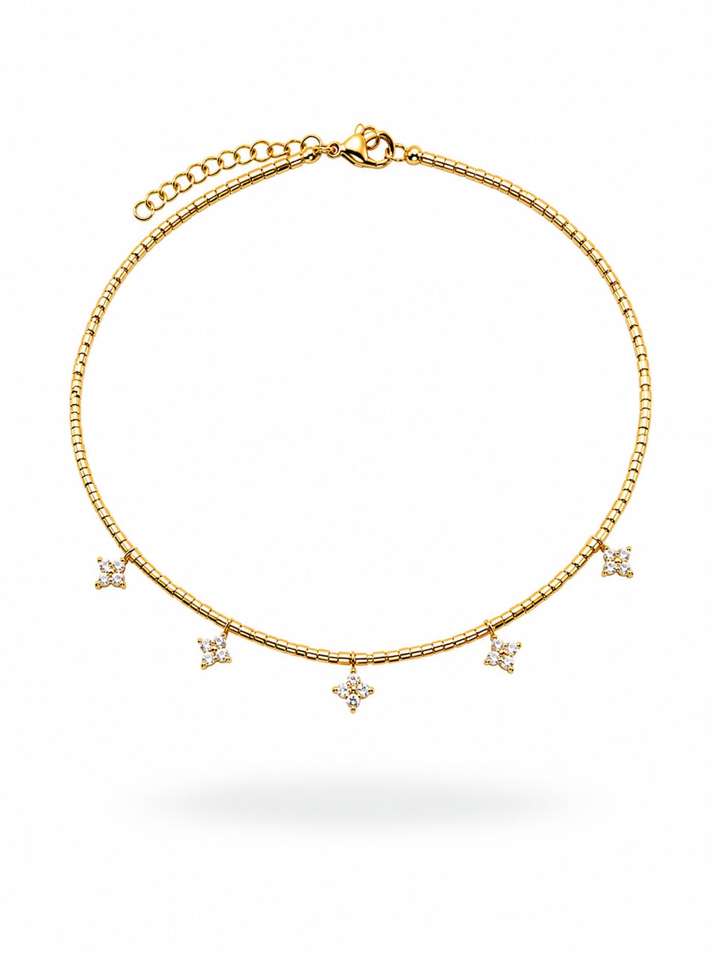 Collar Stellar Glow con Baño de Oro 18K