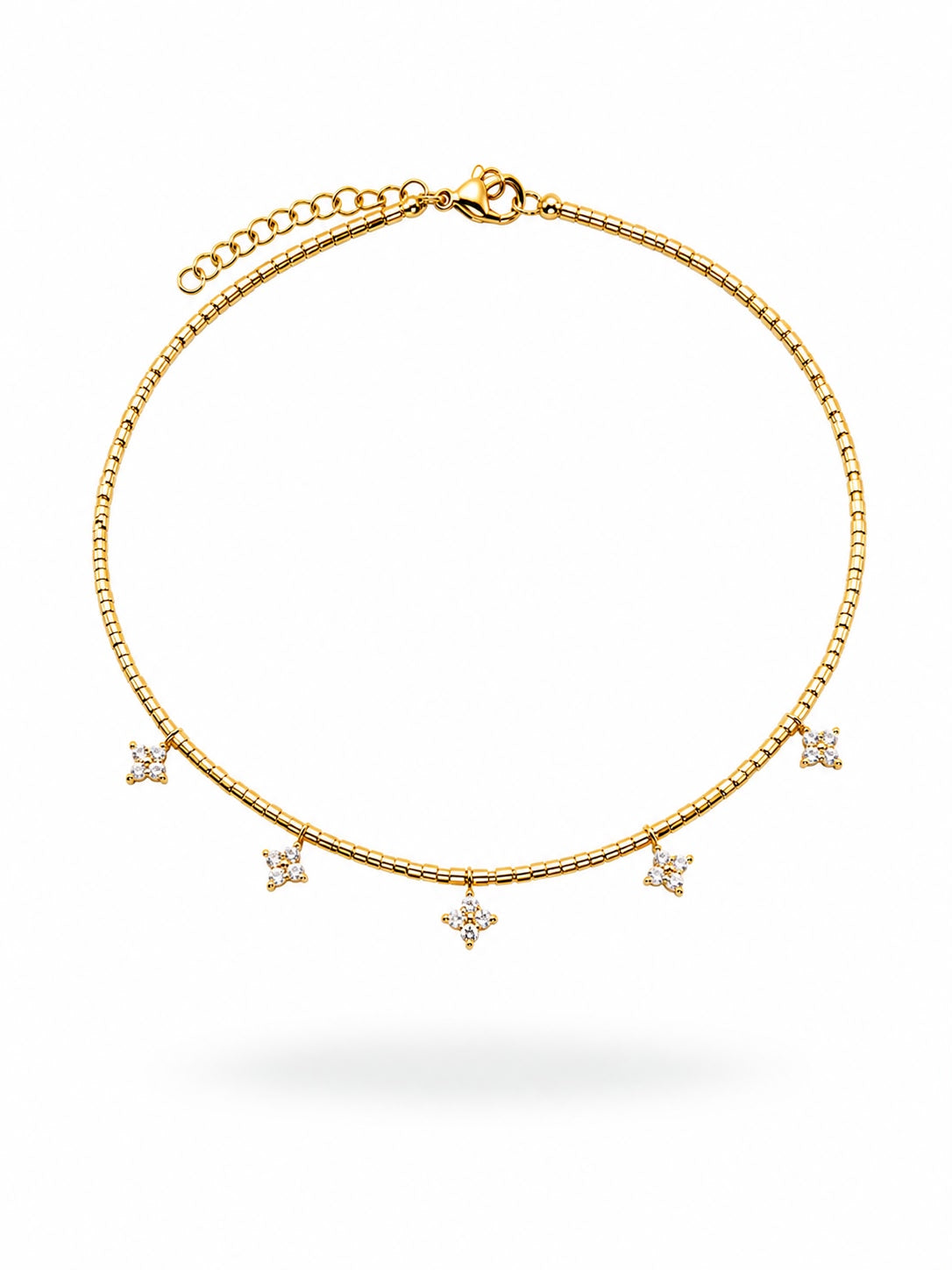 Collar Stellar Glow con Baño de Oro 18K