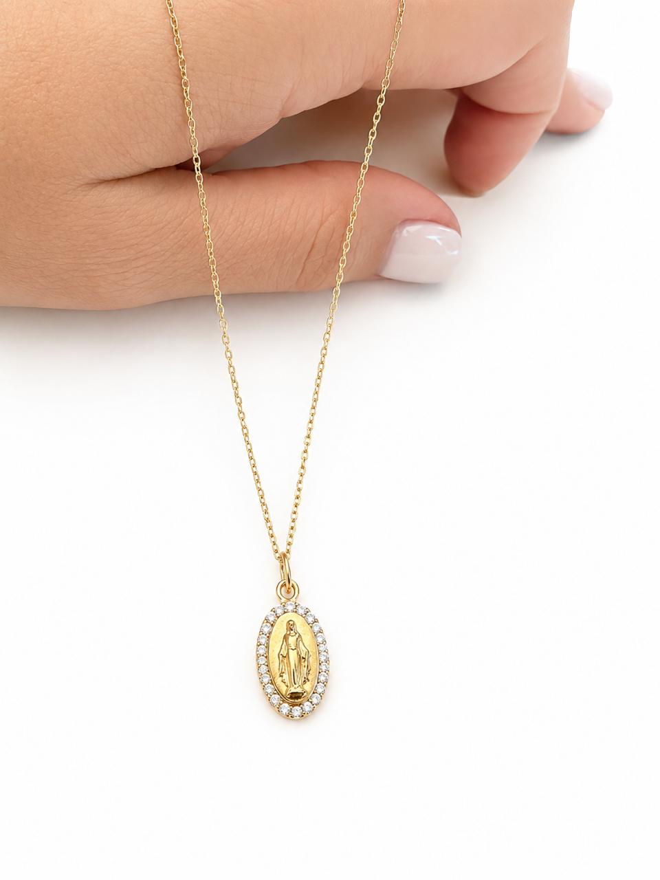 Collar Sacred Light con Baño de Oro 18K