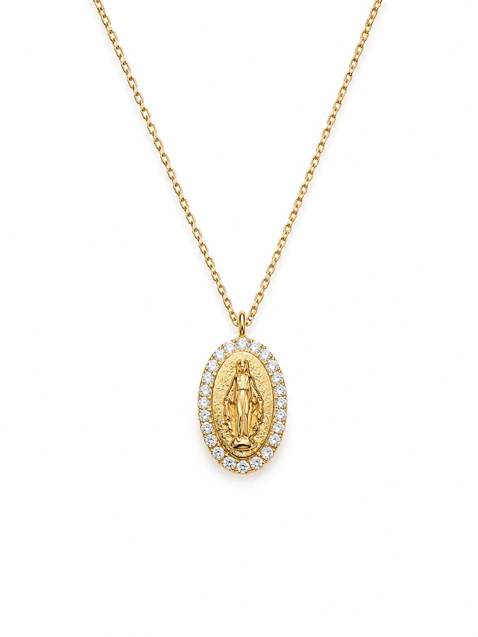 Collar Sacred Light con Baño de Oro 18K