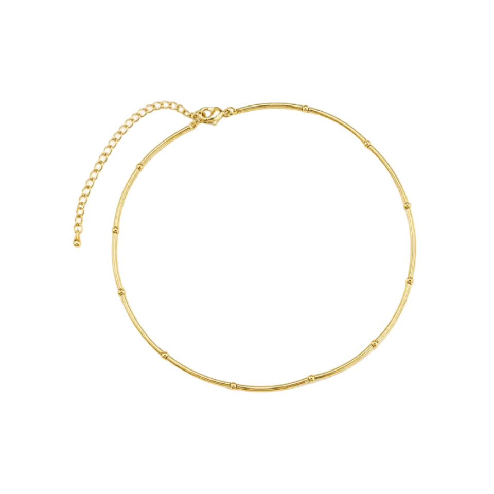 Collar Golden Balance con Baño de Oro 18K