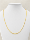 Collar Golden Structure dorado baño oro 18K Alenza