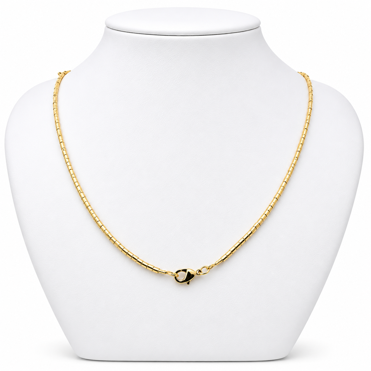 Collar Golden Structure con Baño de Oro 18K