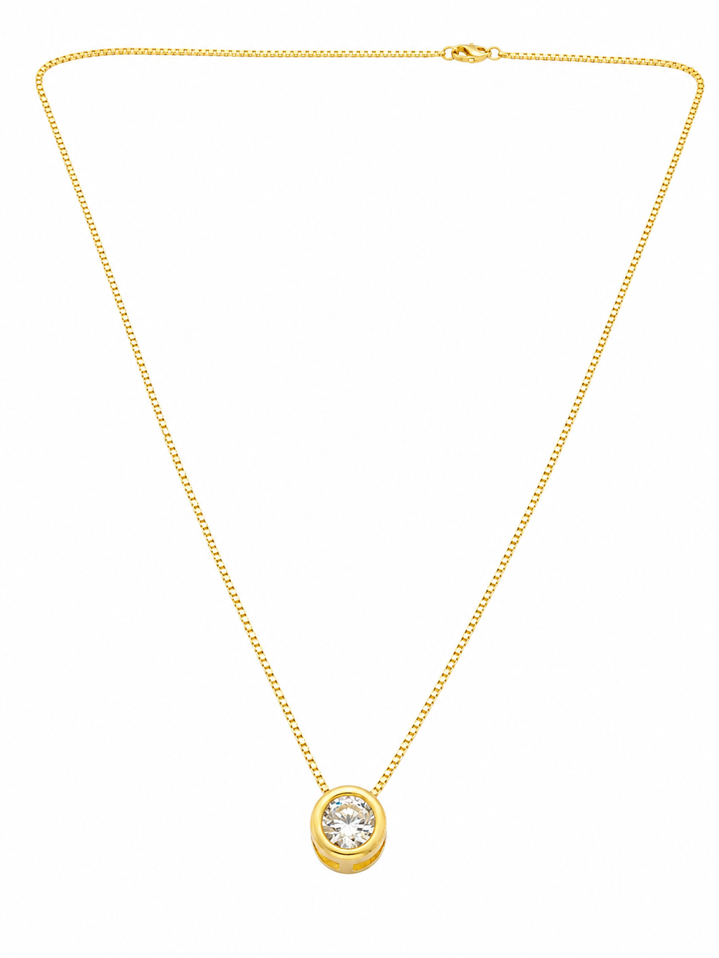 Collar Riviera Glow con Baño de Oro 18K