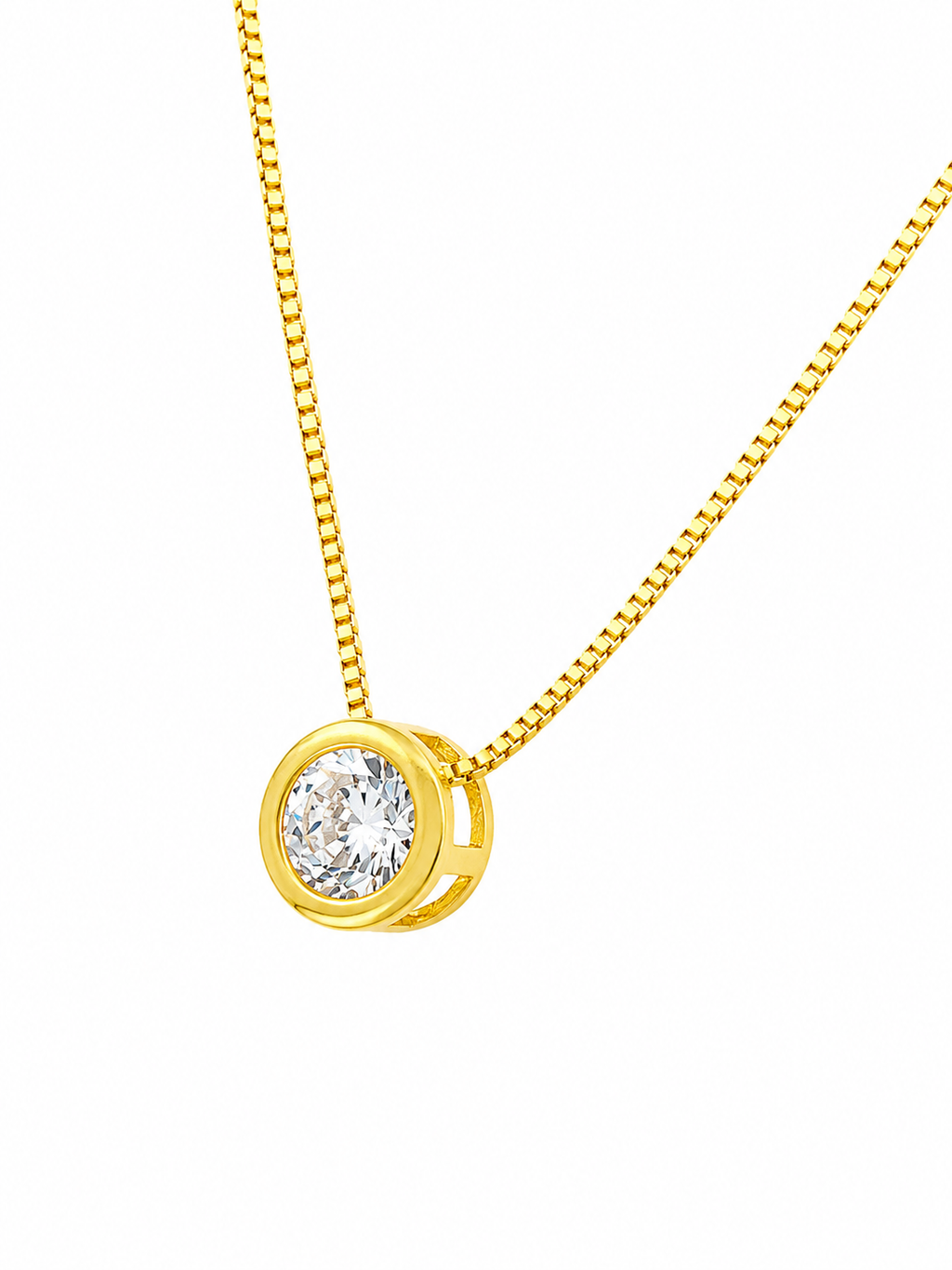Collar Riviera Glow con Baño de Oro 18K