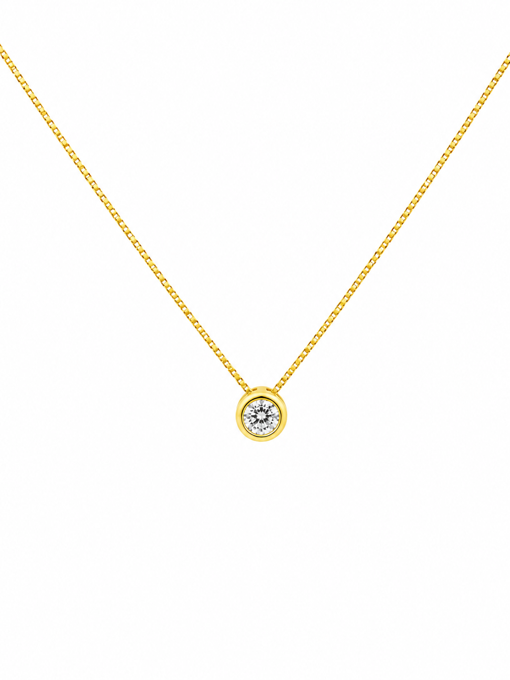 Collar Riviera Glow con Baño de Oro 18K