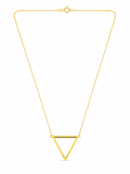 Collar Dorado Milano Shine con Baño de Oro 18K Alenza dorado amarillo premium baño oro 18K