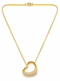 Collar Dorado Classic Radiance con Baño de Oro 18K Alenza dorado amarillo premium baño oro 18K