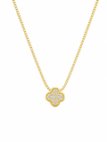 Collar Dorado Statement Grace con Baño de Oro 18K Alenza dorado amarillo premium baño oro 18K