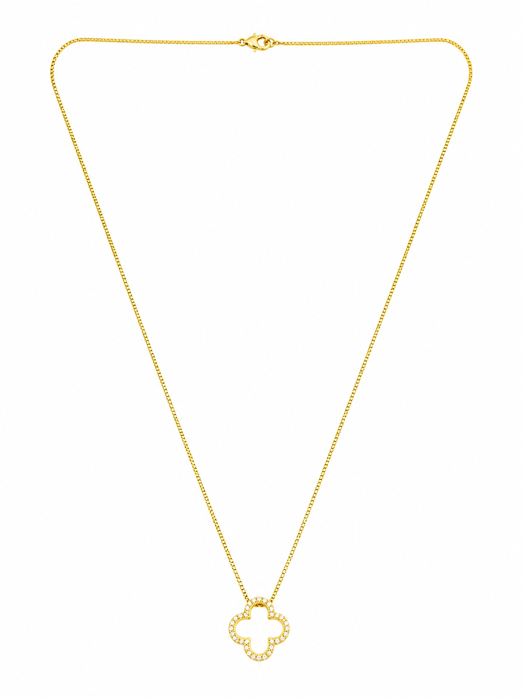 Collar Amelie Glow con Baño de Oro 18K