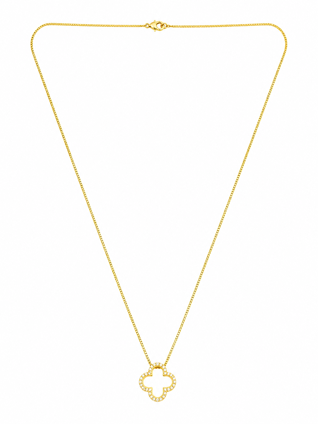 Collar Amelie Glow con Baño de Oro 18K
