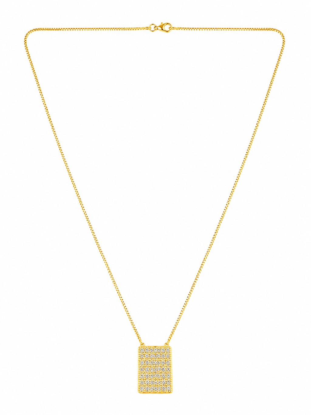 Collar Dorado Iconic Gold con Baño de Oro 18K Alenza dorado amarillo premium baño oro 18K