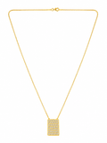 Collar Dorado Iconic Gold con Baño de Oro 18K Alenza dorado amarillo premium baño oro 18K