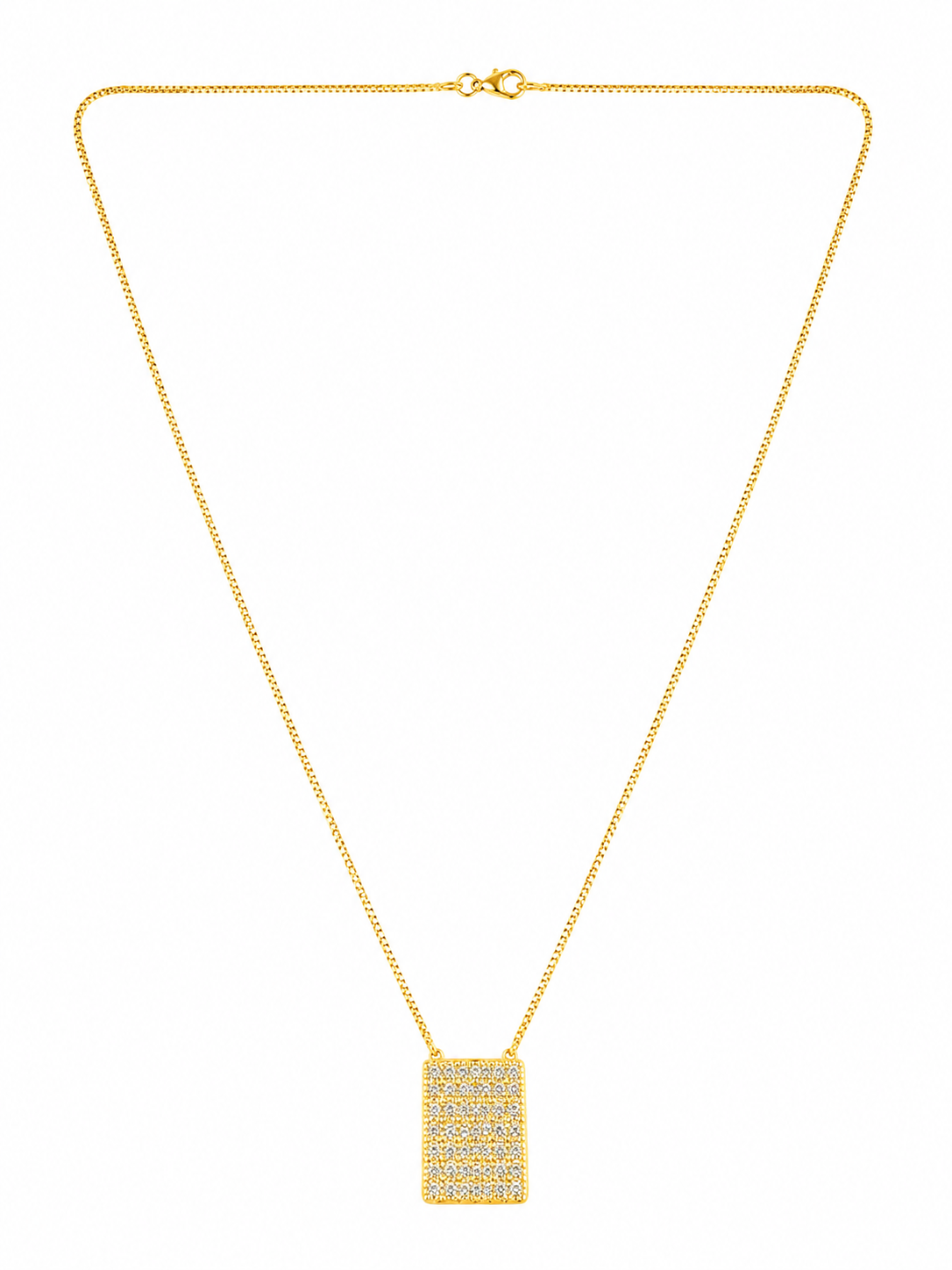 Collar Dorado Iconic Gold con Baño de Oro 18K Alenza dorado amarillo premium baño oro 18K