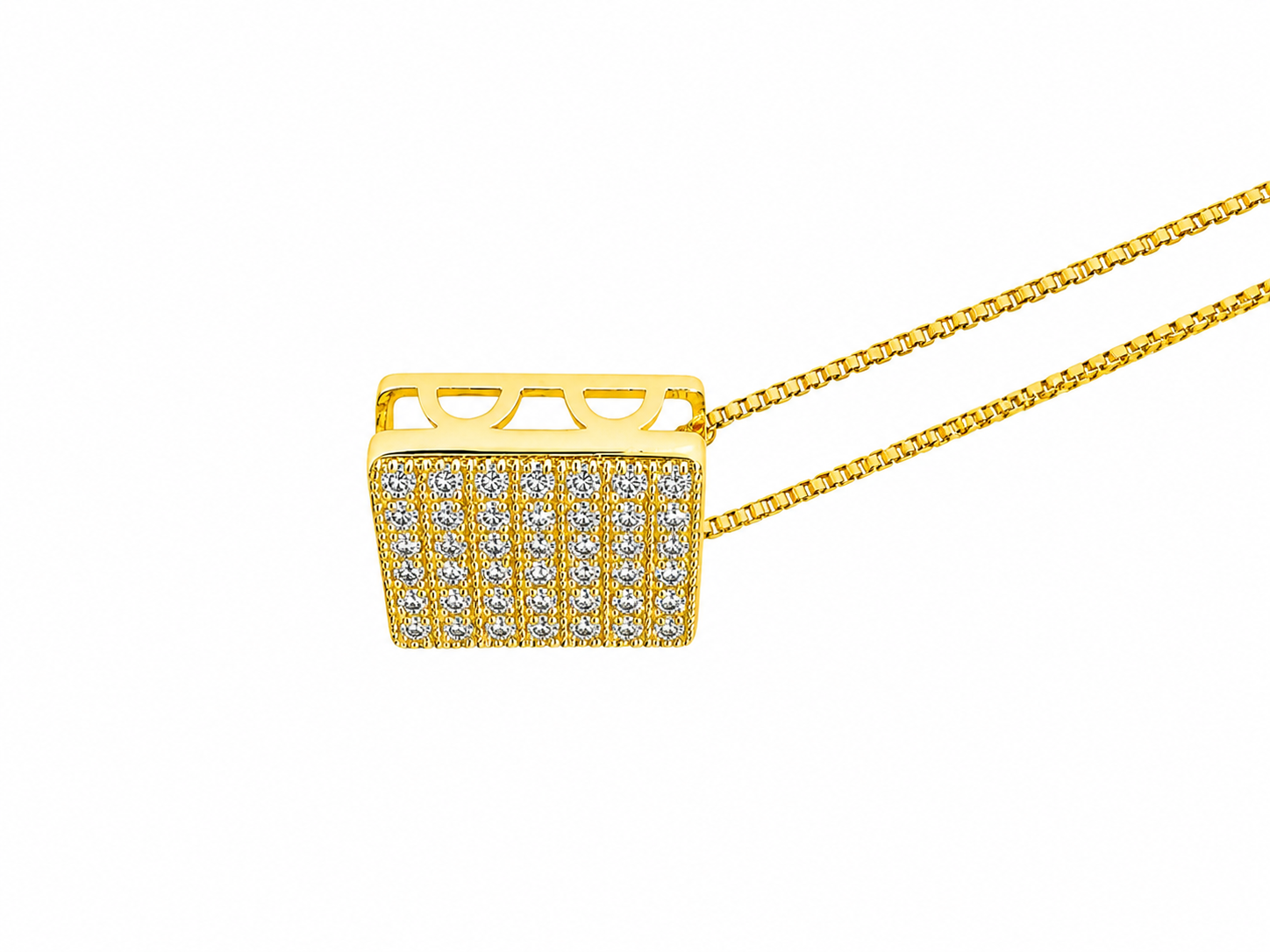 Collar Iconic Gold con Baño de Oro 18K