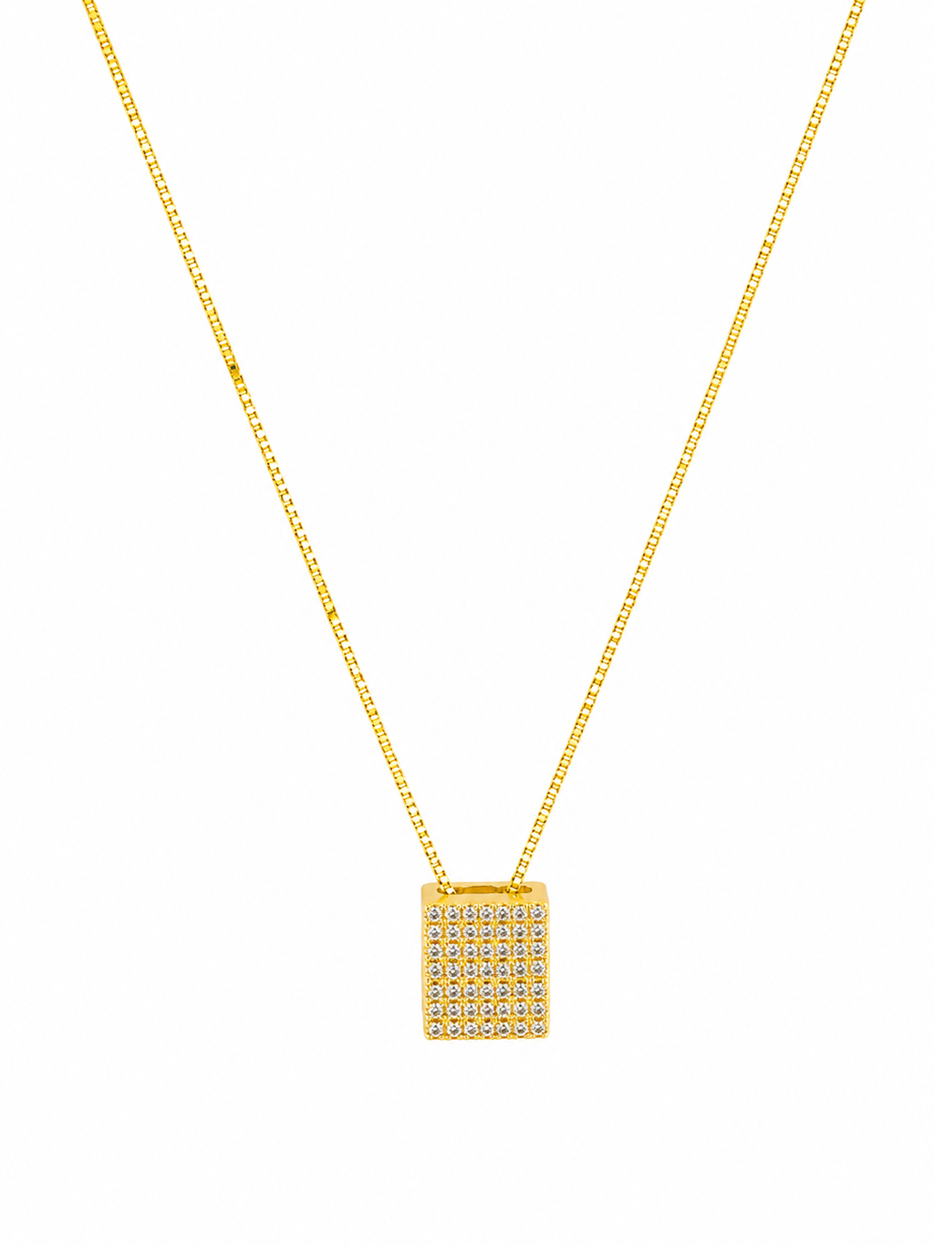 Collar Iconic Gold con Baño de Oro 18K