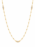 Collar Dorado Pure Shine con Baño de Oro 18K Alenza dorado amarillo premium baño oro 18K