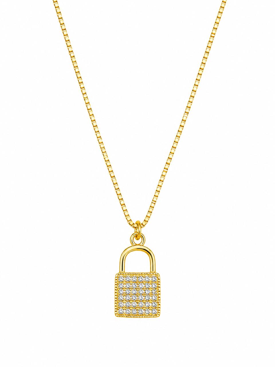 Collar Lumière Drop con Baño de Oro 18K