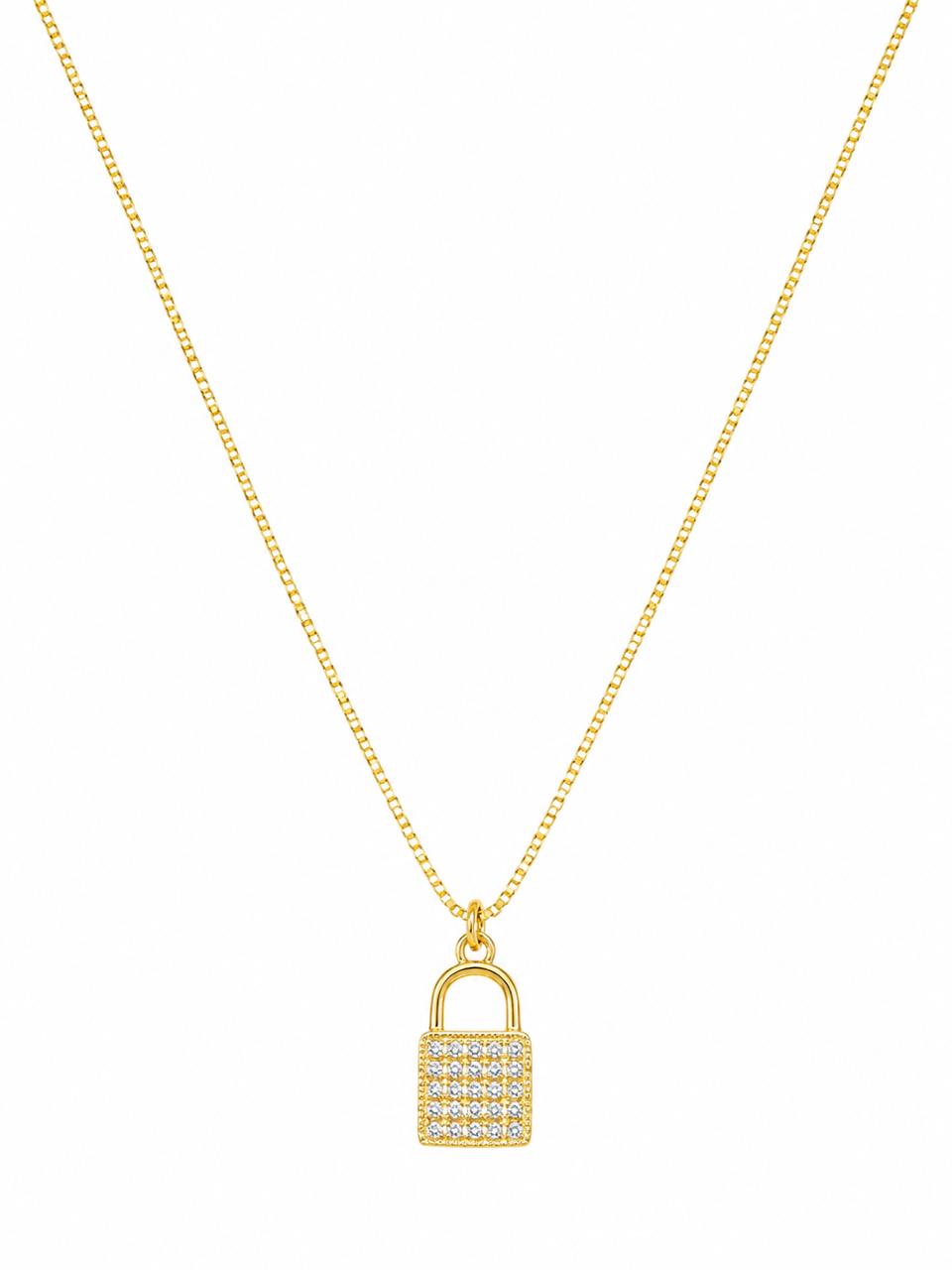 Collar Lumière Drop con Baño de Oro 18K