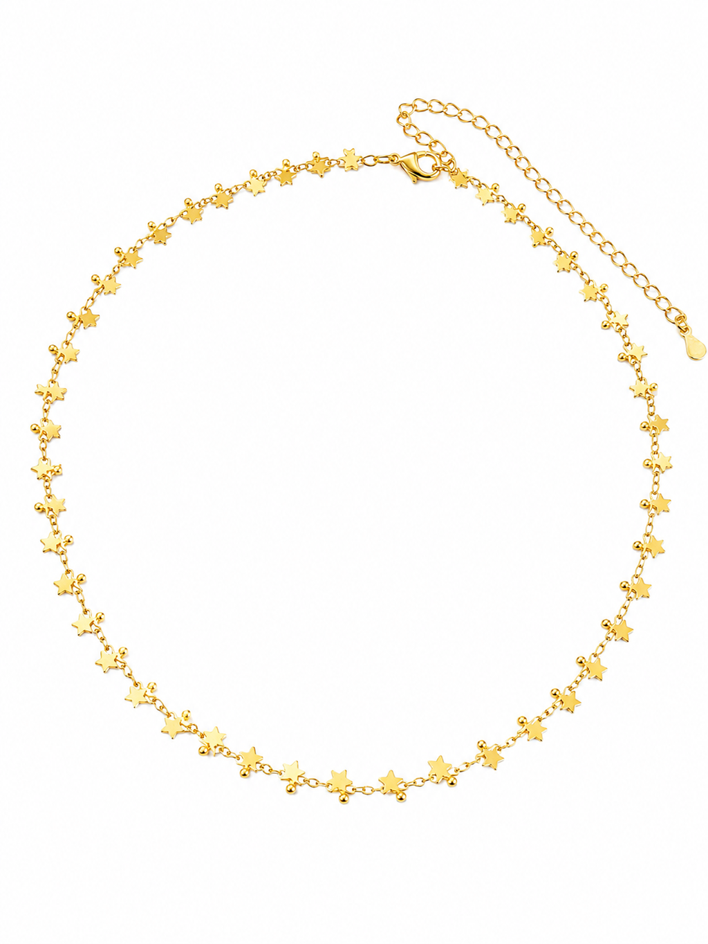 Collar Stars con Baño de Oro 18K