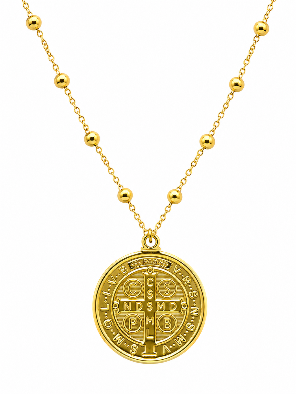 Collar Golden Line con Baño de Oro 18K