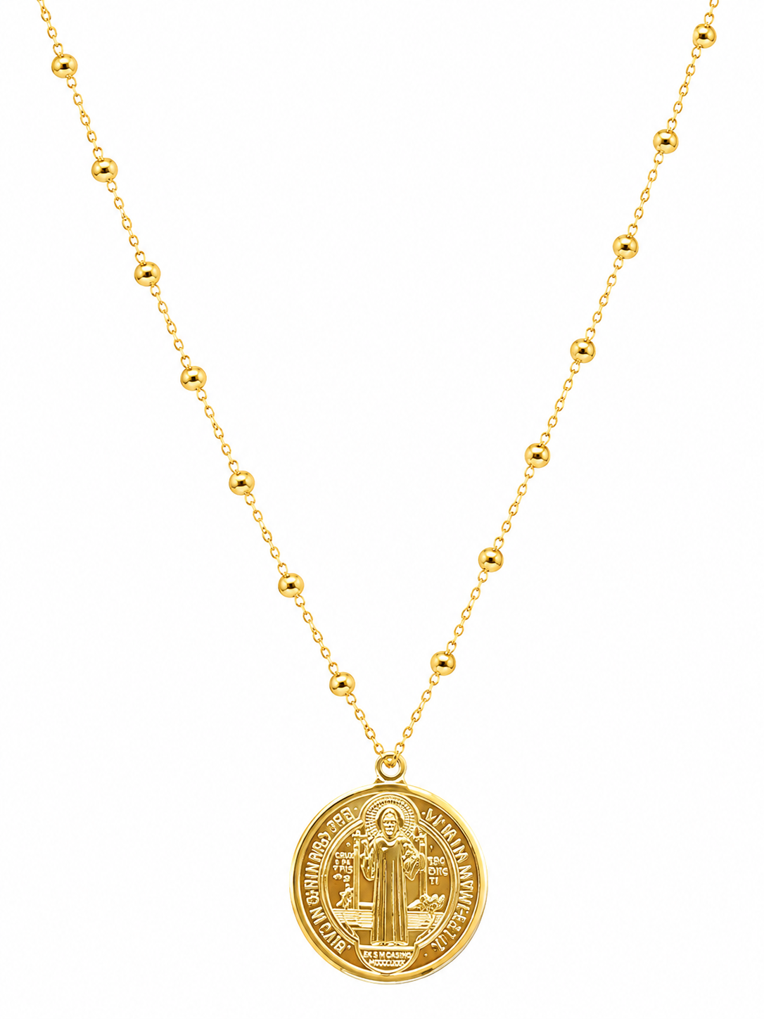 Collar Golden Line con Baño de Oro 18K
