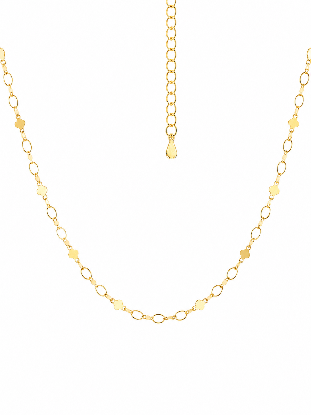 Collar Dorado Golden Muse con Baño de Oro 18K Alenza dorado amarillo premium baño oro 18K