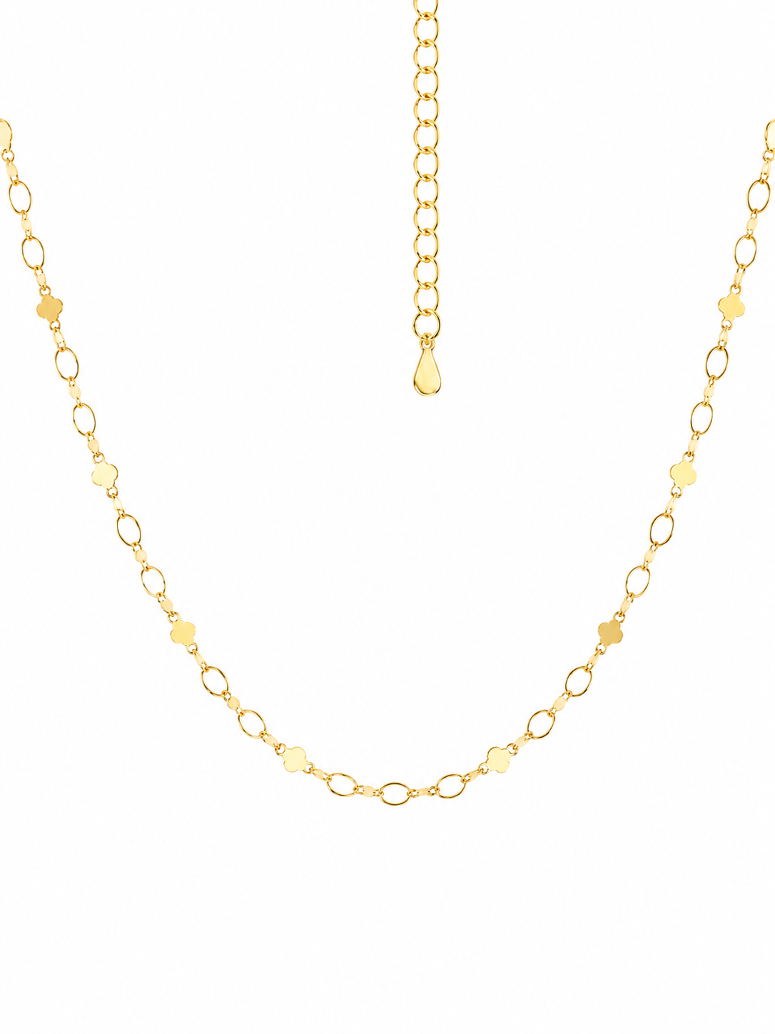 Collar Dorado Golden Muse con Baño de Oro 18K Alenza dorado amarillo premium baño oro 18K