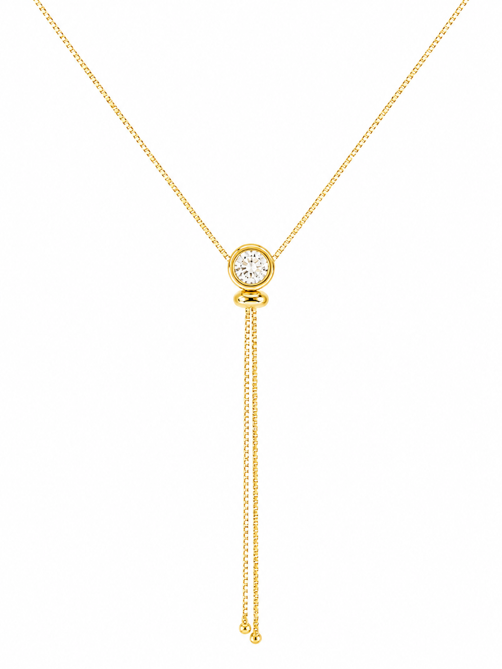 Collar Dorado Belle Glow con Baño de Oro 18K Alenza dorado amarillo premium baño oro 18K