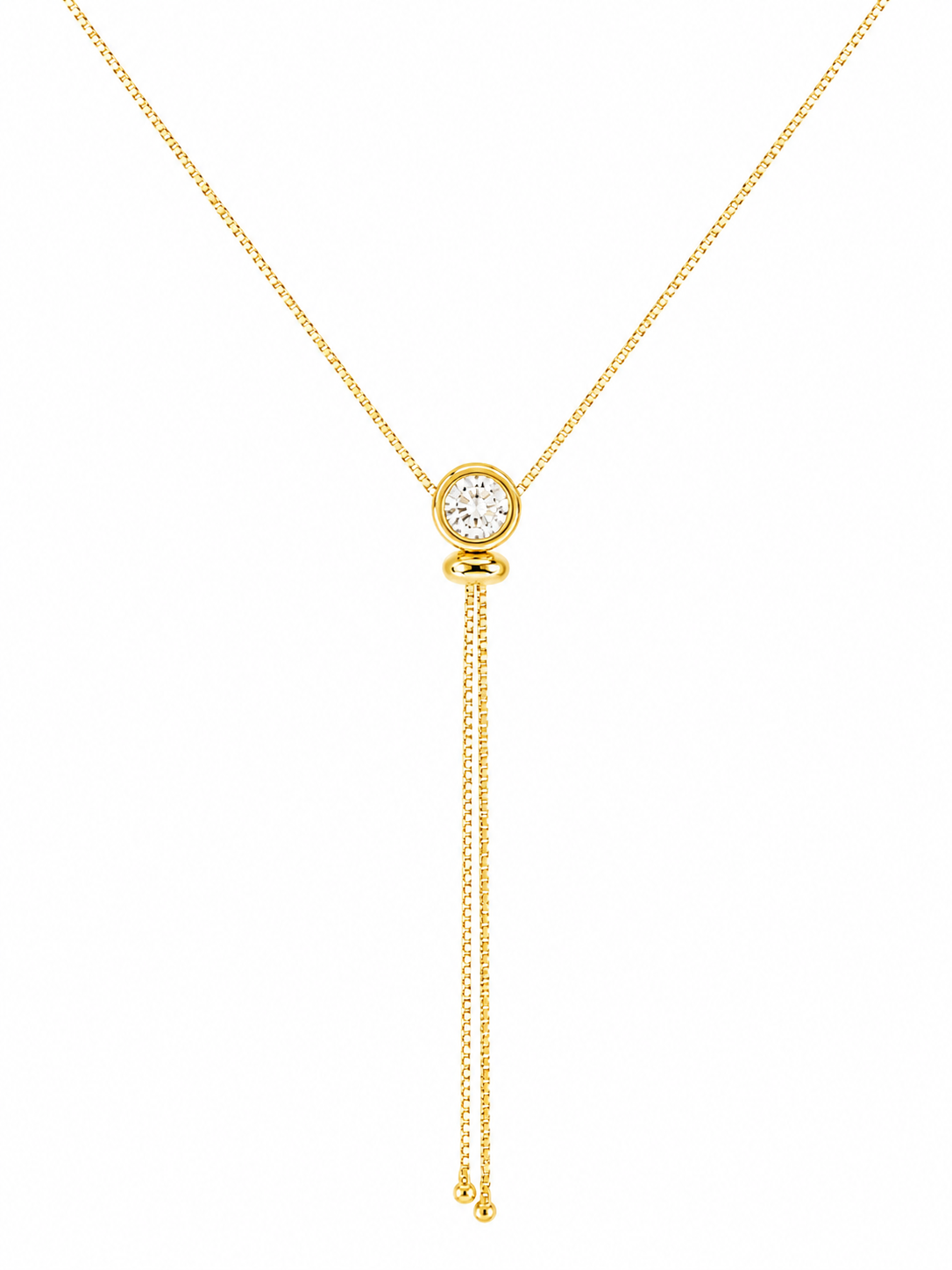 Collar Dorado Belle Glow con Baño de Oro 18K Alenza dorado amarillo premium baño oro 18K
