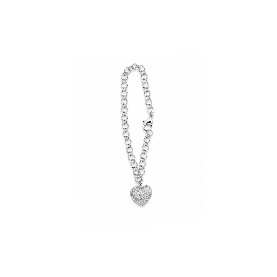 Pulsera Corazón Lumina con Baño de Oro 18K.