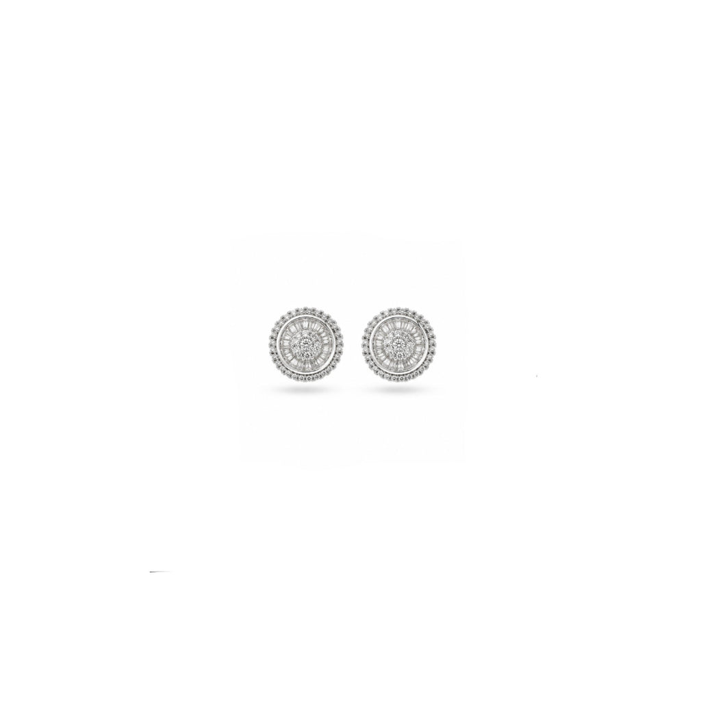 Conjunto Elegance Halo con baño de Oro 18K