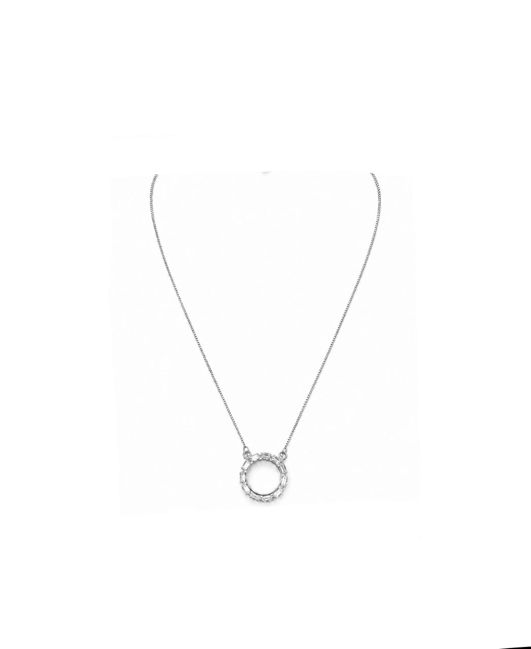 Conjunto Halo Baguette con baño de Oro 18K