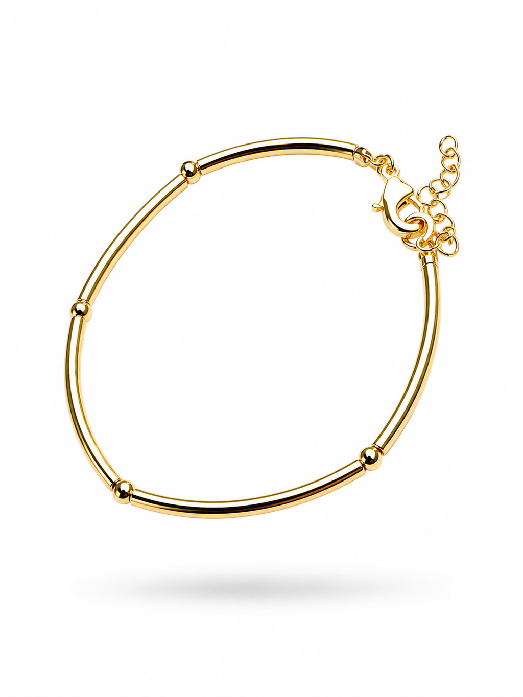 Pulsera Golden Balance dorado baño oro 18K Alenza