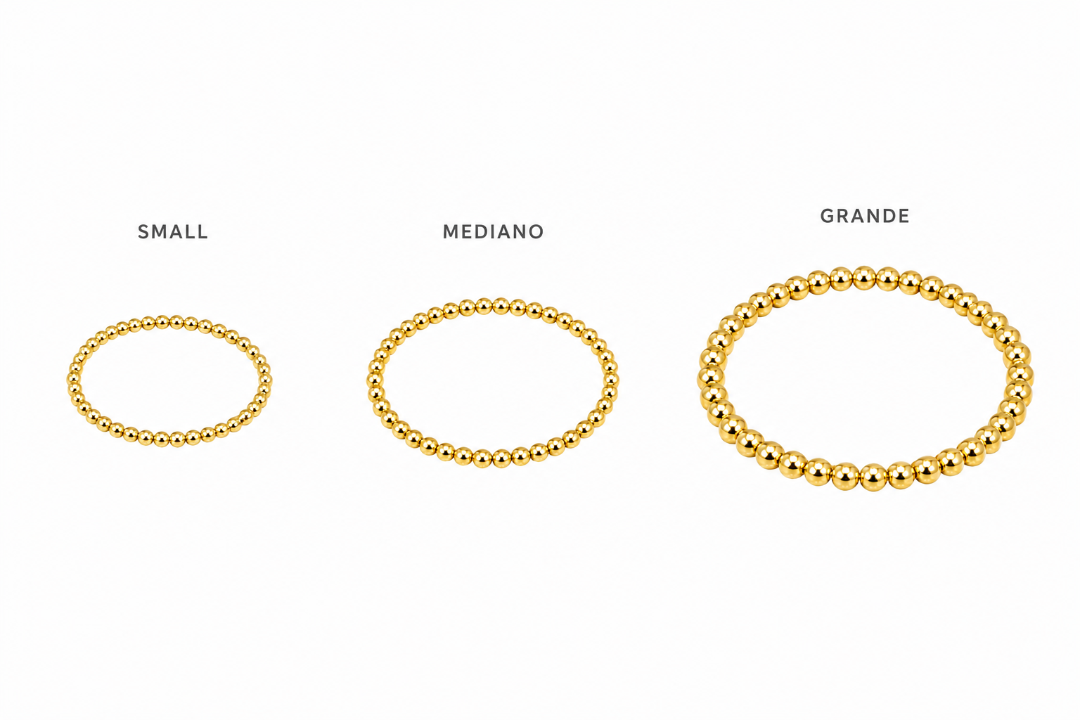Pulsera Alenza Classic Glow M con Baño de Oro 18K