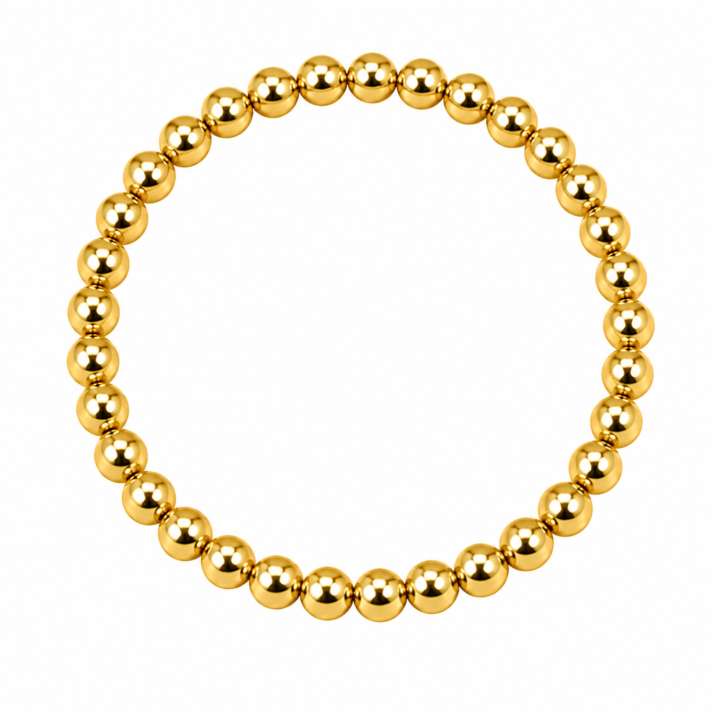 Pulsera dorada Alenza con baño de oro 18K y acabado premium
