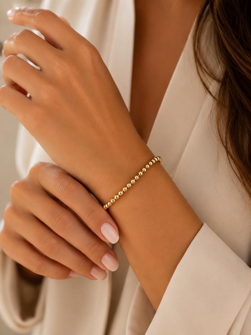 Pulsera Alenza Mini Glow S con Baño de Oro 18K