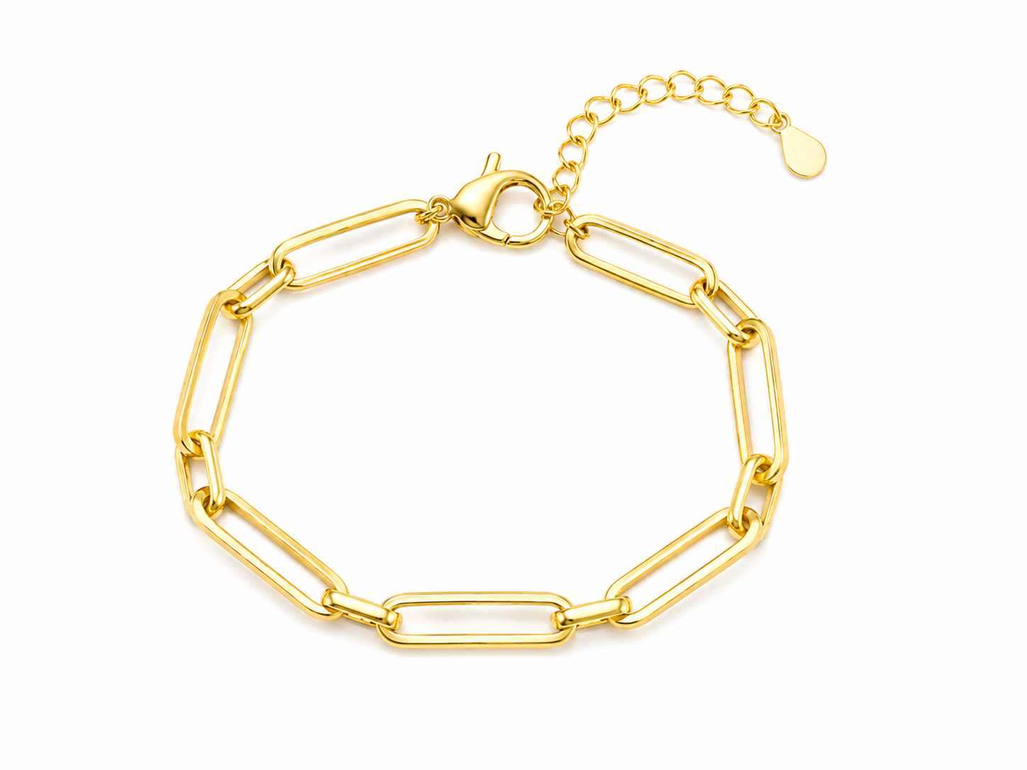 Pulsera Dorada Luxe Everyday con Baño de Oro 18K Alenza dorado amarillo baño oro 18K
