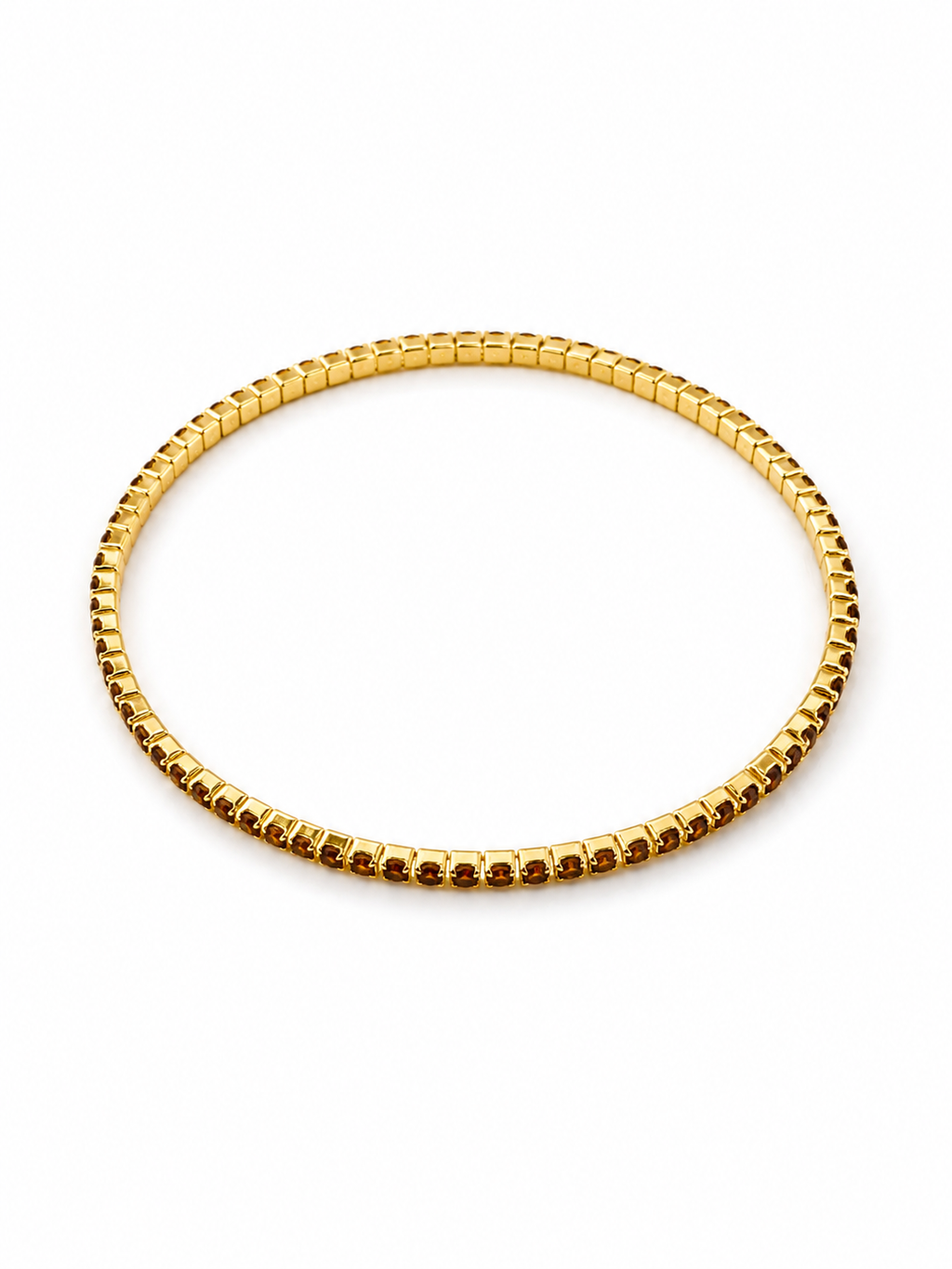 Pulsera Dorada Statement Glow con Baño de Oro 18K Alenza dorado amarillo baño oro 18K
