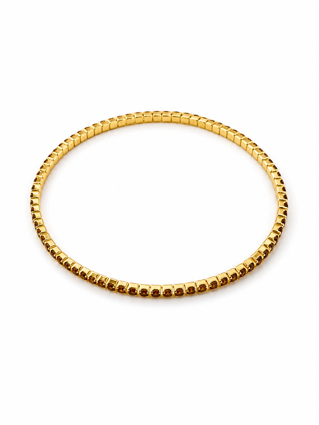 Pulsera Dorada Statement Glow con Baño de Oro 18K Alenza dorado amarillo baño oro 18K