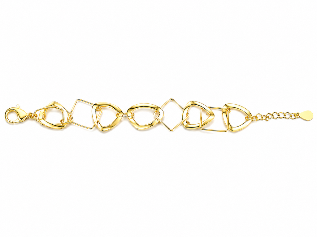 Pulsera Titian Gold con Baño de Oro 18K