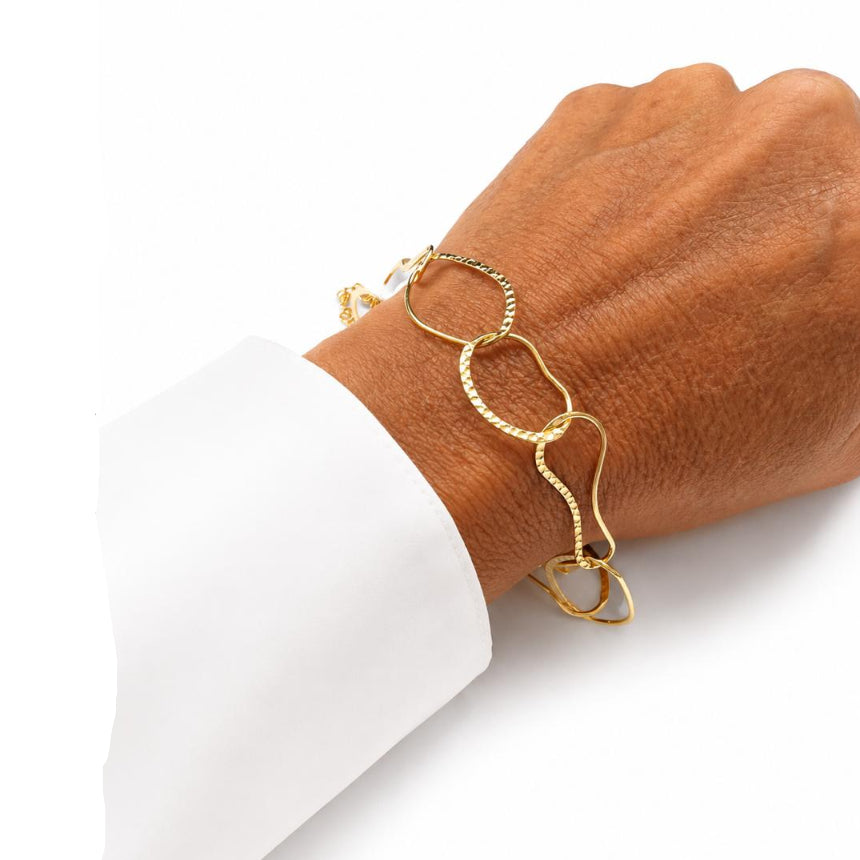Pulsera Soft Radiance con Baño de Oro 18K